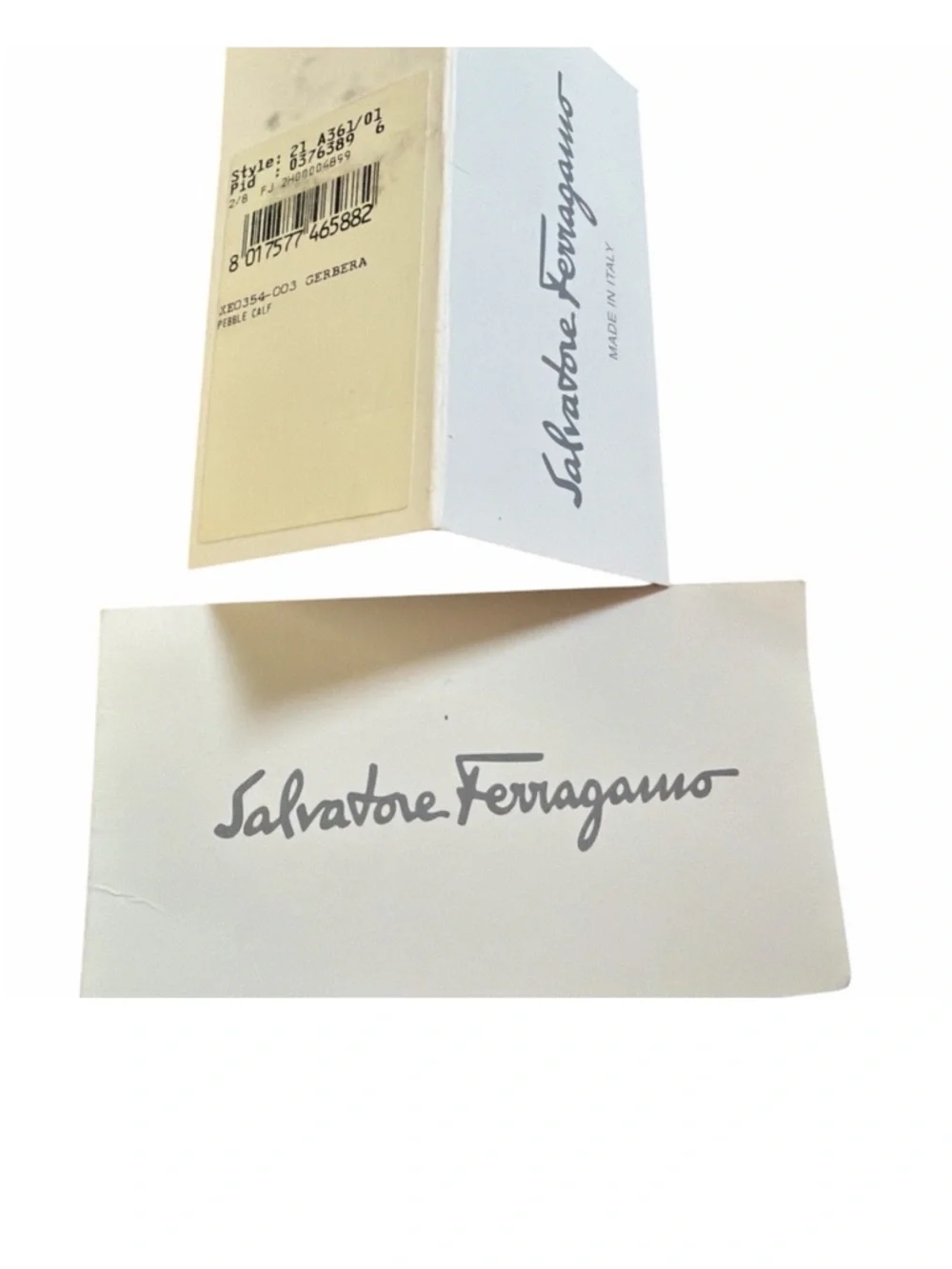 Low start - Salvatore Ferragamo Orange Pebble Leather Top-Handle & Crossbody Bag - Picture 8 of 10